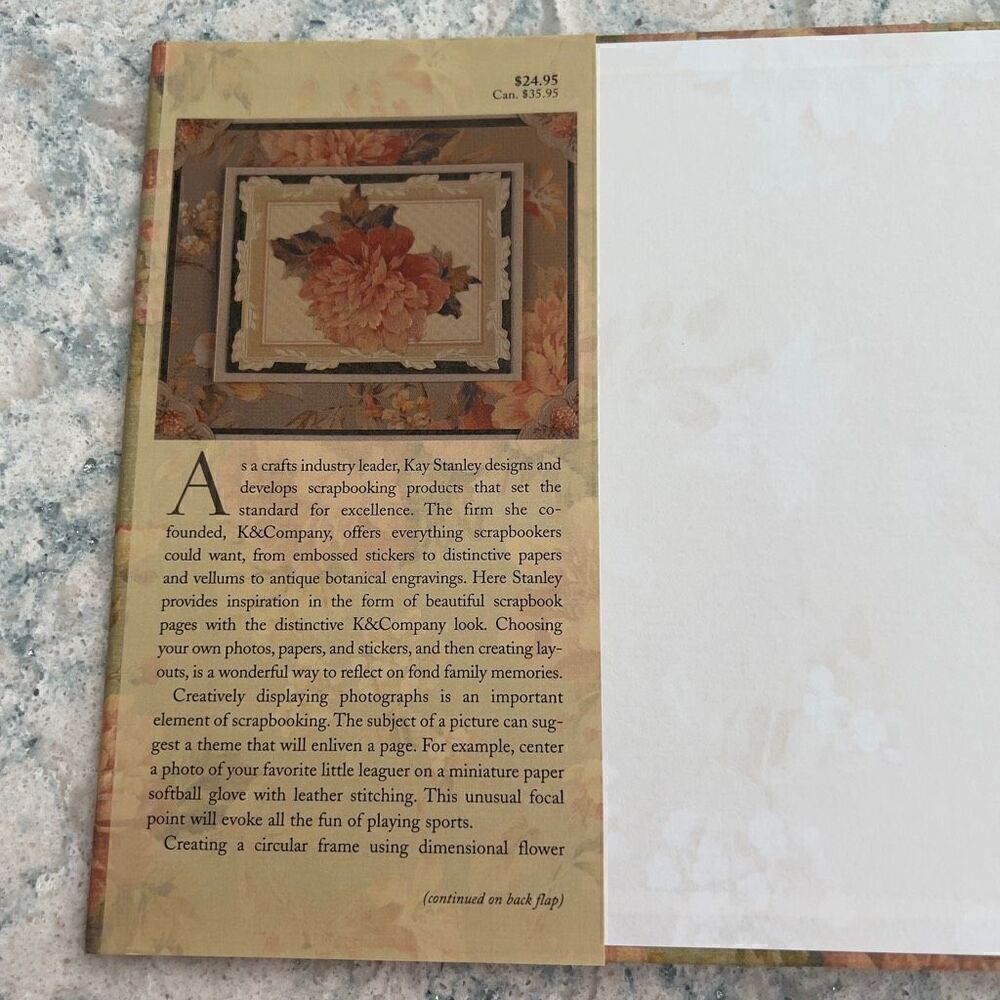 Designer Scrapbooks with K & Company, Kay Stanley- hardcover - Picture 2 of 6